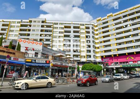 Kreuzberger Zentrum, Kottbusser Tor, Kreuzberg, Berlin, Deutschland Stockfoto