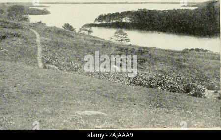 Falmouth-am-Meer: Die Neapel von Amerika. Passen. Die uplands. - Sommerresidenz von W. Taggard Piper. 72 Stockfoto