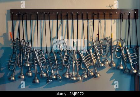 Instrumentos de Karneval auf Gran Canaria. Stockfoto