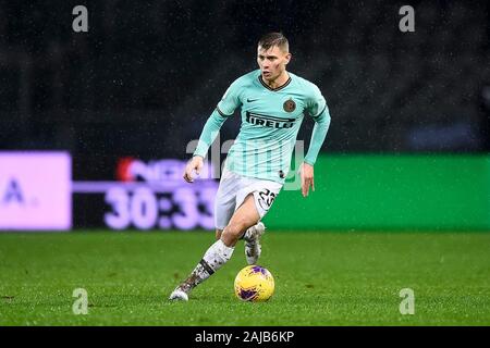 Turin, Italien - 23. November 2019: Nicolo Barella des FC Internazionale in Aktion während der Serie ein Fußballspiel zwischen Torino FC und FC Internazionale. FC Internazionale gewann 3-0 über Torino FC. Credit: Nicolò Campo/Alamy leben Nachrichten Stockfoto