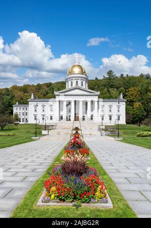 Vermont State Capitol (Vermont State House), Montpelier, Vermont, USA Stockfoto