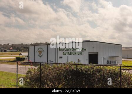 Lake County Florida Polizeichef-büro Luftfahrt Stockfoto