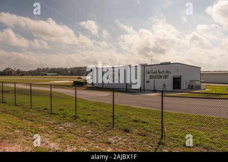 Lake County Florida Polizeichef-büro Luftfahrt Stockfoto