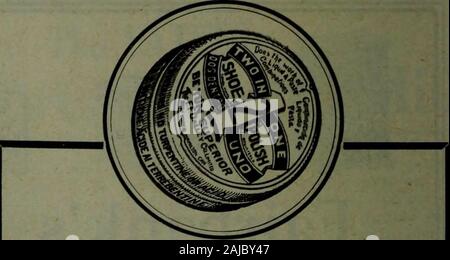 Kanadische Lebensmittelhändler Januar-Juni 1910. Fairbanks berühmten Fünf ihr Lager nicht ohne Fairbanks berühmten fünf Produkte, nämlich abgeschlossen ist: Fairbanks Gold Dust Waschpulver Fairy Soap (für WC und Badewanne) Glycerin Teer Seife sonnigen Montag Waschmittel (enthält kein kolophonium) Pummo Seife Hälfte Box Gold Staub frei mit jedem 5 Box kaufen. Für die PREISE DER N. K. FAIRBANK FIRMA Montreal, Kanada Die kanadische Lebensmittelhändler, UM ERFOLGREICH ZU SEIN, das Beste goodsin jede Leitung zu versorgen haben. Für 30 Jahre Chase & Sanborns Hochwertige Coffeeshave der anerkannte Standard. Es zahlen Sie, sie zu verkaufen. CHASE & SANBORN, Stockfoto