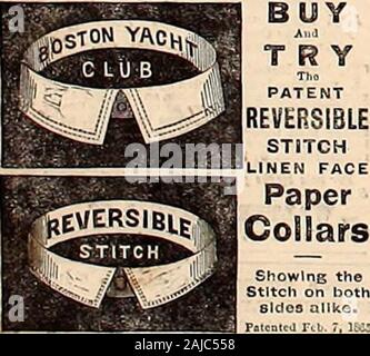 Harper's Weekly. - R. ,,,, Ich. T.-Ich. Reverskragen Co., Boston. MAEOH BEOS., Pierce & 00. Kennedys Salz rheum Salbe&gt; •? .M.,.,. ,,.,. :, Iii.,..! ., I, II,.,.,, Ich "u" | "." ist zu schlecht. FIFTT CENT PBR FLASCHE. L A S EIN KS-SOHN, (etabliert 1 S 23). Stockfoto