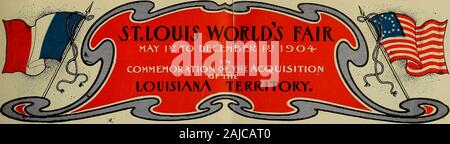 Louisiana Purchase Exposition, St. Louis, 1904. #Bibliothek des Kongresses ilillllilllllilllllllillllilillli 0 018 425 303 3^ pH8.5 HoUingor Corp. Die Übertragung. Die gesamte Mississippi Valley^ gehörte ursprünglich zu Frankreich. 1767 Frankreich übertragen ihre Souveränität des Mississippi, einschließlich der Stadt New Orleans, zu Spanien und die spanische statt gleichen bis zum Jahr 1800. Das Gebiet östlich der Missis- sippi wurde in Großbritannien auch im Jahre 1767 übertragen. Im Jahre 1800, Napoleon, dann Ersten Konsul von Frankreich, zurückerworbene fromSpain, durch geheime Vertrag, dem Französischen original Gebiet westlich des Mis Stockfoto