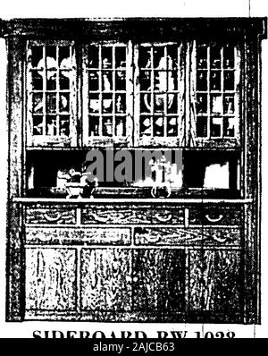 1921 Des Moines und Polk County, Iowa, Stadt Verzeichnis. SIDEBOARD BW -1028 f CARR Stockfoto
