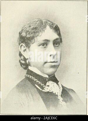 Nachkommen von William Scott von Hatfield, Mass., 1668-1906 und von John Scott von Springfield, Mass., 1659-1906. Frau Jennie A. (Fillebrown) Scott. Stockfoto