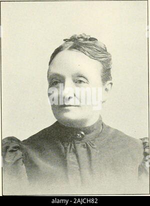 Nachkommen von William Scott von Hatfield, Mass., 1668-1906 und von John Scott von Springfield, Mass., 1659-1906. J. Frau Sarah E. (Smead Scotl). Stockfoto