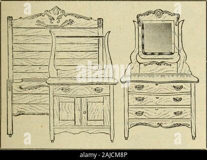 Le Juillet-Decembre quincaillier (1905). Stockfoto