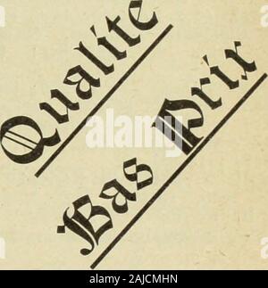 Le Juillet-Decembre quincaillier (1905). Stockfoto