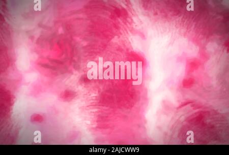 Violetter und roter, lebendiger, wasserfarbener, abstrakter kälter Hintergrund Stockfoto