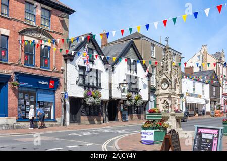 High Street, Great Torrington, Devon, England, Vereinigtes Königreich Stockfoto