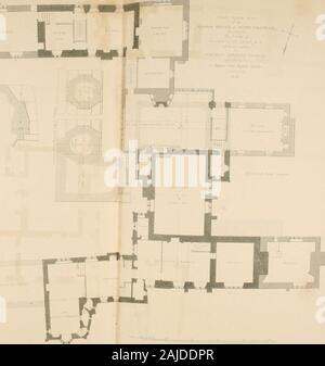 Beispiele der gotischen Architektur: Von verschiedenen antient Bauten in England ausgewählt, bestehend aus Pläne, Ansichten, Abschnitte und Teile.. von historischen und beschreibende Konten begleitet. , J. Stockfoto