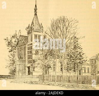 Home Missionar, der (Mai 1890 - April 1891). Die American Home MissionarySociety gerne versprochen, die Cleveland Kirchen zu helfen. Damit war die Slawischen missionarischen Abteilung für Mission-ary-Arbeit der kongregationalistischen Kirchen dieses Landes eingeweiht. Auf seiner incep- Kaum etwas könnte mehr unbedeutend oder unpromisingfrom eine menschliche Sicht. Nur zwei Dinge deutlich: Die greatspiritual müssen der Böhmischen Bevölkerung, und die unbedingte Pflicht, Ihnen ofgiving das Evangelium. Herr Schauffler war sowohl Stadt Missionar des Congrega- Kirchen und Superintenden ernannt Stockfoto