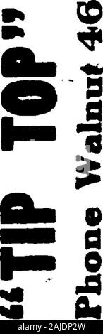 1921 Des Moines und Polk County, Iowa, Stadt Verzeichnis. M. Stockfoto