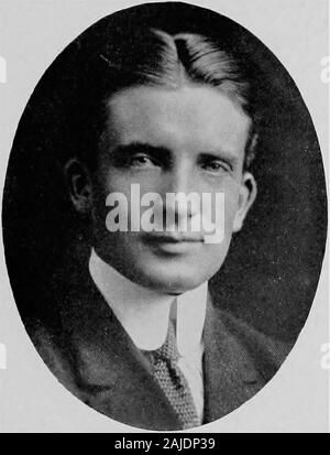 Empire State Honoratioren, 1914. JAMES AMBROSE FARRELL Rechtsanwalt, Staatssekretär Phi Gamma Delta Club New York City MEYER B. CUSHNER Ratgeber in New York City Empire State Honoratioren 231 Anwälte. Stockfoto