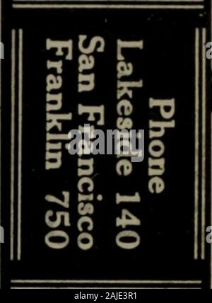 Polk-Husted's Directory Co Oakland, Berkeley und Alameda Verzeichnis. Partments 1605 ClavSt Nicholas das Fell rms 472 8 thSt Onge Theo carp r5732 E14 thSt Patricks Katholische Kirche Rev M J Barry Rektor 10. nr PeraltaSt Pauls EngHsh Evangelisch-Lutherische Kirche Rev. J H Berg Pastor 32 d nw adr LindenSt Pauls Episcopal Church Rev Alex Allen Rektor Montecito av ne adr Bay PlSt Pauls deutsche Mission 3489 Cham- PIONS ST PAUL HOTEL Paul Jan Propr 534 12 Telefon Okld 7451 St Pauls schwedische Evangelische Kirche U N P Anseen Pastor 10 Nw adr GroveSt Peters der episkopalen Kirche Rev E F Gee pastor Shaffer av-Co bet Stockfoto