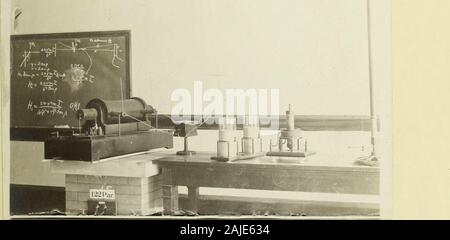 Vorrichtung und Verfahren zur Messung elektrischer Wellen. Ich?. Phot 0 £^ rapli angezeigt Apparate v/Henne nicht in Betrieb correspondingto Abb. 9 auf Seite 25. Stockfoto