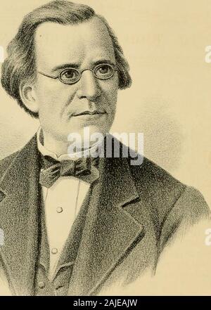 Porträt und biographische Album von Clinton und Shiawassee Counties, Mich mit ganzseitigen Portraits und Biographische Skizzen von Prominenten und repräsentative Bürger der Grafschaft, zusammen mit Portraits und Biographien aller Präsidenten der Vereinigten Staaten, und die Gouverneure des Staates. m. Stockfoto