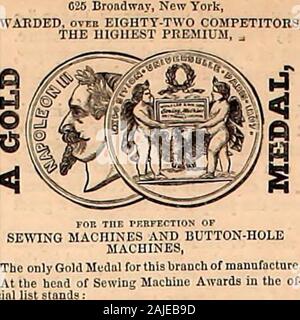 Harper's Weekly. EXPOSITION UNIVERSELLE, die Howe Machine Co-Eiia. s Howe, Jr-CM Brondwnv, Ken York, "vergeben", UVEliEIGIITY - TWU Wettbewerber, die nur t Großkreuz der Ehrenlegion ofHonor und Goldmedaille, die Amerikanische Nähmaschinen, als Pro- perial Dekret, j. ubli.- lietl in tlie Monitenr Uni-VCR-Cl (oflicittl,1 Mil nf sterben Ercncli Empire!. PETER COOPERS GELATINE KÖSTLICH. TELLIES RHEUMA Die grosse New England Heilmittel kuriert. WHITE PINE ZUSAMMENGESETZTEN I-cue erVereil n&gt; Th. - Iillicr,,! Rhi,. ii -l.,, u! Er-imm-Schleier - La llic N-:.&gt; iMiclatal SSli, wo seinen XIig YVhite feine Verbindung Stockfoto