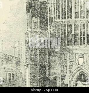 Cambridge und seine Geschichte mit Lithographien und andere Illus von Herbert Railton, den Lithographien getönt von Fanny Railton. - Ein lilii 1!s^-fe-^!! Stockfoto