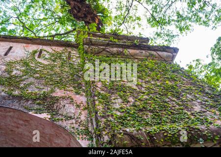 Fort Tor Fort Canning Singapur Stockfoto