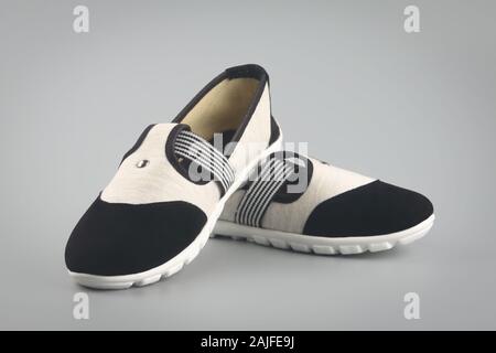 Indian Made Damen Freizeitschuhe Stockfoto