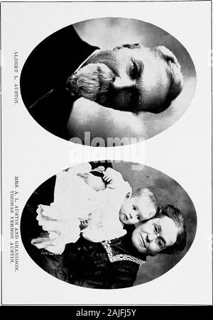 Geschichte des Nemaha County, Kansas. hington. Herr Austin begann Lernen die Schmiede Handel wenn vierzehn Jahre übernachten, und drei Jahre später trug er als Schmied in der Union Ser-vice und der Bundesregierung diente während des Krieges. Whilenot aktiv an der großen Schlachten der Rebellion, er wit-nessed viele von Ihnen während seine sehr nützliche Dienste wie ablacksmith. Er war mit der Armee von General Thomas atNashville, Tenn und witnesed Die grosse Schlacht, die inder Rout der Allgemeinen Hauben Armee führte. Nach dem Krieg kehrte er wieder zu seiner Mutter wandte sich h Stockfoto