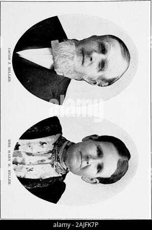 Geschichte des Nemaha County, Kansas. n Reise. Er fühlte sich dazu berufen zu unterstützen inpreserving der Union von Auflösung, und entsprechend, im Jahre 1862, er en-in der berühmten 13 Kansas infanterie an der Hiawatha und servedfor drei Jahre aufgeführt. Er kämpfte in der Schlacht von Prairie Grove und alle thenotable Engagements, in denen sein Regiment im Süden teilgenommen - West und erreichte den Rang eines Corporal in der Firma, für die ich Der Thirteenthregiment. Er kehrte in sein Gehöft in Nemaha County nach hisdischarge vom Service, wurde im Jahre 1868 heiratete, und kultiviert andimproved sein Land mit beträchtlichem Erfolg u Stockfoto