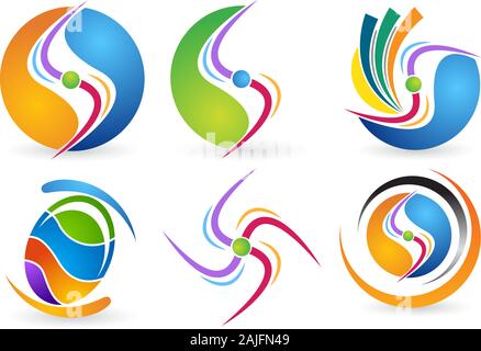 Elegante Logos Stockfoto