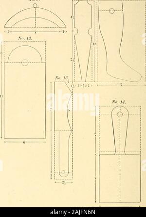 Die sloyd System aus Holz, mit einer kurzen Beschreibung des Eva Rodhe Modellreihen und eine historische Skizze der Entwicklung der manuellen Ausbildung Idee;. 228 I&lt; JVA liOBHUlS MOUEL Serie Nr. 9 Nr. 10. Nr. IJ.. Das EVA RODHE MODELLE 239 Nr. 15. Nr. 16. Nr. 17. Stockfoto