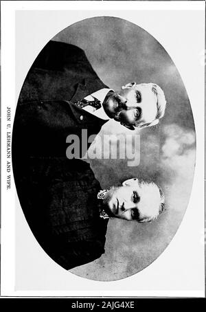 Geschichte des Nemaha County, Kansas. Die echten Sabetha Booster, die donemuch der Stadt unternehmungslustig und in den letzten Jahren attraktiv zu machen. Er verbunden ist mit der Royal Highlanders, die Ritter und Ladiesof Sicherheit, Ritter der Makkabäer, und die alte Freie und Ac cepted Maurer. John U. Lehmann. In-Punkt der Jahre Wohnsitz in Nemahacounty, John U. Lehmann ist wahrscheinlich der älteste lebende Pionier settlerof Washington Gemeinde; er trägt die zusätzliche Unterscheidung der mit livednearly 60 Jahre auf der Farm, die seine mutige Mutter home - 1857 steaded. John U. Lehmann hat die Pra gesehen Stockfoto