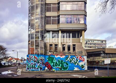 Anglia quadratisches Gebäude in Cherry Lane, Norwich Stockfoto