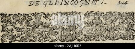 Le Glorie de Gli incogniti: O vero Gli hvomini illvstri della̓ccademia de ̓Signori incogniti di Venetia. K Ventrìcuìus tuus, ì lUnJ^e Sirenlsalumfif s H. F Stockfoto