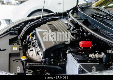 Nahaufnahme Detail Motor Cars. Stockfoto