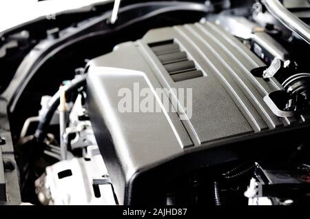 Nahaufnahme Detail Motor Cars. Stockfoto