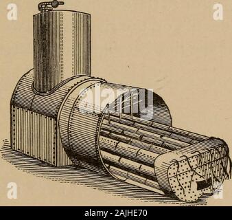 Dampfkessel Explosionen, in der Theorie als auch in der pactice;. Der Sicherheit von zwei, un-der laden Kurz anhaltendes, nicht wirklich ein Faktor von 1 für Dauerbelastung. Materialien von Engineering, Vol. I., § 133; Vol. Ii, § 295. DE VEL OPED WIR EIN KNE SS. Arbeiten - Druck nicht sehr lange nach dem regulären officialinspection stattgefunden hatte. Ein solches Beispiel war, dass der Explosion von theboiler der Westfield, in den Hafen von New York, im Juni 1876. Der Dampf Fähre Westfield ist eine der threeboats, einer der regulären Linien betweenNew York und Staten Island gebildet haben. Die Westfield madeher Stockfoto