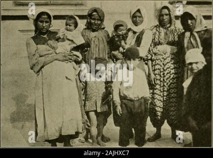 Fleckfieber: insbesondere in bezug auf die serbischen Epidemie. . Abb. 2. Österreichischen Gefangenen zu delottsed Platte VII. Stockfoto