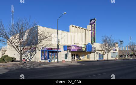 International UFO Museum und Forschungszentrum an der Main Street in der Innenstadt von Roswell, New Mexico Stockfoto