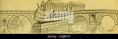 Schule Wörterbuch von Griechischen und Römischen Antiquitäten. Wurde intothree Teile gegliedert. Das Zentrum ein, für Pferde andcarriages, agger oder iter lauten, und die erhöhten Fußwege auf jeder Seite] c? e-cursoria, die durch parapetwalls Ähnliche in Gebrauch und die Darstellung von thepluteus in der Basilika eingeschlossen waren. Es wurden acht Brücken über den Tiber, I. Dieser am meisten gefeiert , sowie die meisten alten, war der Pons Sublicius, so genannt, weil es aus Holz gebaut wurde; sublices in der Sprache, in der die Formiani, Holzbalken. Es war byAncus Martius, wenn Er vereinigte die Janicu-Lum mit dem ci gebaut Stockfoto