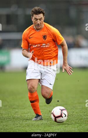 Haarlem, Niederlande. 04 Jan, 2020. HAARLEM, 19-12-2019, Sportpark, Spanjaardslaan Nieuwjaarswedstrijd, Martijn Prym des KNVB Ex Internationals während des Spiels Kon. HFC vs Ex Internationals KNVB Credit: Pro Schüsse/Alamy leben Nachrichten Stockfoto