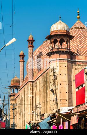 Jama Masjid, einer großen Moschee in Agra, Uttar Pradesh, Indien Stockfoto