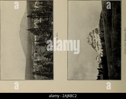 Mining Camps von British Columbia: ein Souvenir von Rossland, Nelson, Greenwood, Phoenix, Grand Forks, Kaslo, Revelstoke, Cranbrook, Fernie und der Kootenay, Begrenzung und Crow's Nest Bezirke; mit 50 exzellenten Blick auf typische Szenen dargestellt. Stockfoto