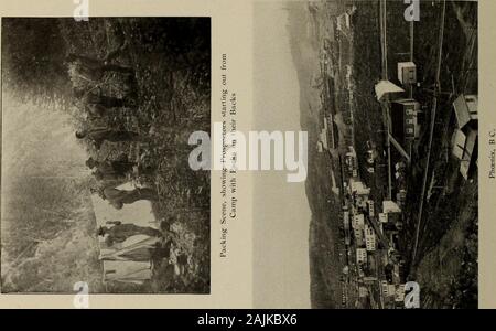 Mining Camps von British Columbia: ein Souvenir von Rossland, Nelson, Greenwood, Phoenix, Grand Forks, Kaslo, Revelstoke, Cranbrook, Fernie und der Kootenay, Begrenzung und Crow's Nest Bezirke; mit 50 exzellenten Blick auf typische Szenen dargestellt. Revelstoke. Stockfoto