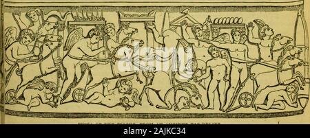 Schule Wörterbuch von Griechischen und Römischen Antiquitäten. ia, siibsellia), befindet sich in einem Theater, bezeichnet zusammenfassend: avea; die niedrigsten waren die Masse durch eine Podium separatedfrom und die wholelivided längs durch praecinctiones, andliagonally in cunei, mit Ihren vomitoriaittathed zu jedem. [Amphitheatrum.] Auf die Extremität des oberen Zweig&gt;f Der cavea, dem allgemeinen Rahmen ist eine brokenly outwork (B), die probablyhe pulvinar, oder Station für den Kaiser, Ast ist am besten in der Lage, sowohl den Beginn und das Ende der Thecourse und die für das am meisten hervorgehobene Teil o Stockfoto