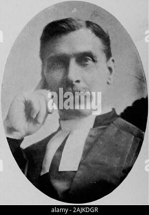 Empire State Honoratioren, 1914. NEWELL DWIGHT HILLIS Pastor der Plymouth Kirche, Kleriker, Thema Brooklyn, N.Y.. REV. JAMES CROMIE Pastor Woodstock Presbyterianischen Kirche New York CHy Empire State Honoratioren 9 UND DEN KLERUS Stockfoto