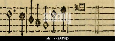 Esemplare, o Sia, Saggio fondamentale contrappunto pratico di Sopra Il Canto Fermo. - Jg U,. rum Männer: tt3l zB =^ èzft: iÌfi?[: LZ;::: rszd3Z^ zpzQ: b Stockfoto