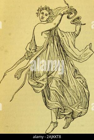 Schule Wörterbuch von Griechischen und Römischen Antiquitäten. Rist [Solea; CREPinA; Soccus]; und diejenigen, die als - cended höher und höher, wie die Knöchel theycovered, das Kalb oder das Ganze des Beines. Zu calceamenta der letzteren Art, Schuhe und Stiefel, wie distinguishedfrom Sandalen und Hausschuhe, der Begriff calceuswas in seiner richtigen und restrictedsense angewendet. Es gab auch andere Sorten der calceus nach seiner Anpassung toparticular Berufe oder Modi des Lebens. Damit die Caliga wurde in erster Linie getragen; die Peko bysoldiers, durch Arbeiter und Rus-tics; und die von tragedians Cothurncjs Stockfoto