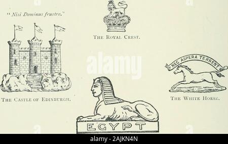 Die regimental Datensätze der Britischen Armee. n innerhalb von einem Lorbeerkranz. NiCKNAME.^ - Howards Grünen (von 1717 bis 1737, in welchem Zeitraum itsColonels Name war Howard und seine Deckschichten Grün). Auch (wie bei den Leicester - Shires - 17.) Die Bengal Tiger (gesehen viel Service in Indien). Bibliographie. - Ramblbig Remhiiscences des Punjab Kampagne, 1848-49; mit eine kleine Zwischenstation Geschichte der 2 Regiment von 1689-1889. Durch Oberstleutnant John Andrew Macpherson. [Chatham: Mackay. 1889.] Historische Aufzeichnungen der 24 /// Regiment. 1689-1892. Mit zahlreichen coloredand anderen Abbildungen. Durch die Zusammenarbeit bearbeitet Stockfoto